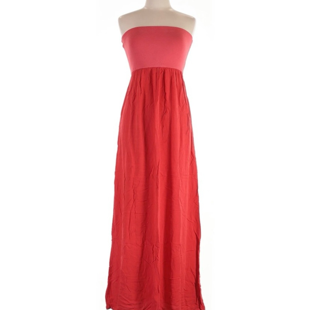 Splendid Red Strapless Sundress Casual